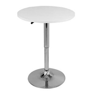White Lift Desk Table White